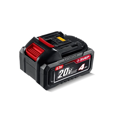 Аккумулятор (LMS) 20 В, 1шт., 4.0 А/ч Li-Ion (АКБ-20-4) ЗУБР