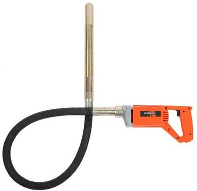 Вибратор глубин для бетона CV105 (длина вала 1,5м 1,0кВт Ø нак. 35мм 7000 виб/мин) PATRIOT / OPTIMA