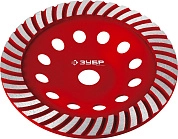 Чашка алмазная сегм. ТУРБО (180х5х22.23) Бетон (33375-180_z01) ЗУБР