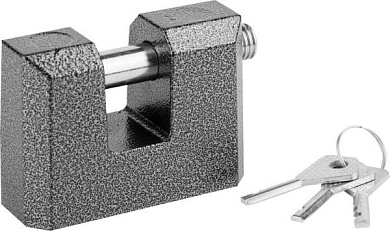 Замок навесной ВС2-3А (65х97х35мм, 14мм - диам. дужки) ЧАЗ