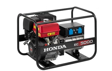 Генератор бензиновый HONDA EC5000 (4,5кВт, 230В, HONDA GX390)