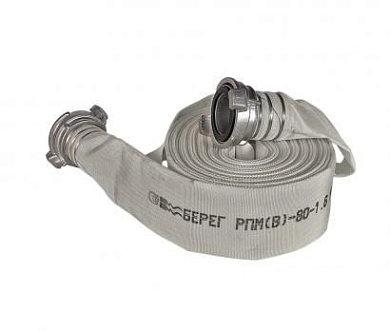 Рукав напорный Д77+ГР-80 1,6МПа 20м