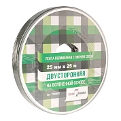 Лента клеящая на вспененной основе для крепления зеркал 25мм/25м, двусторонняя (2764) Klebebander