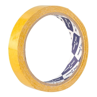 Лента полипропиленовая 19мм/10м, PP, двусторонняя (6057) Klebebander