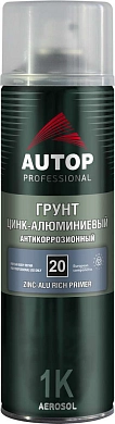 Грунт цинк-алюминиевый антикоррозионный - Аэрозоль 650мл №20 (ATP-A07815) AUTOP