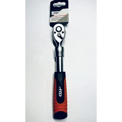 Трещотка 3/8", 72 зуб., телескопическая, L=230-330 мм, CrV (HD-0298) H-D