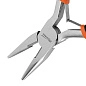 Длинногубцы прямые 130 мм Mini, никелированные, авторазжим (17820) SPARTA фото3