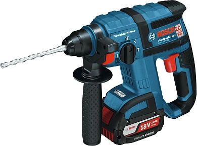 Перфоратор аккумуляторный GBH 18,0 V-EC /1,7 Дж / 2х3,0 Ач / L-boxx (0 611 904 002) BOSCH