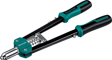 Заклепочник двуручный 2.4-4.8 мм, 410 мм, усиленный "GRAND-48" (31175) KRAFTOOL