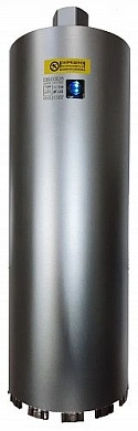 Сверло алмазное труб. 152х24x3.5х10х12х450мм 1-1/4" UNC / железобетон Hilberg Laser