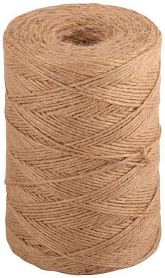 Шпагат джутовый, 4-ниточный, 1200 текс, 500 м (F_68265) КУРС