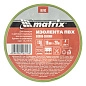Изолента ПВХ, 19мм/20м, 150мкм, 5кВт, желто-зеленая (88783) MATRIX фото5
