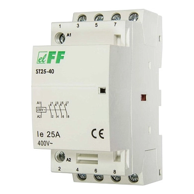 Контактор модульный ST25-40 (230В 25А 4NO IР20) EA13.001.003 Евроавтоматика ФиФ