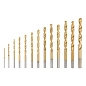 Набор сверл по металлу, 1,5-6,5мм (через 0,5мм,3,2мм, 4,8мм), TiN, НSS,13 шт. (72386) MATRIX фото7
