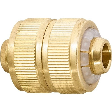 Муфта ремонтная для шланга, 1/2", латунная (66535) PALISAD