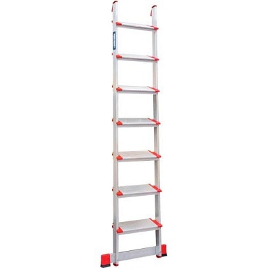 Лестница односекционная алюмин. приставная NV5170 (7 ступ. 205см, 5.6кг) Новая высота