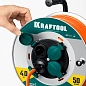 Удлинитель силовой на стальной катушке ПВС 3х2.5 50м 4000Вт IP44, EXPERT (55089-50) KRAFTOOL фото7