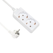 Удлинитель 2 гнезда 5м, 10А/2,2кW с з/к, ПВС 3х0,75 POWERMAN ETP