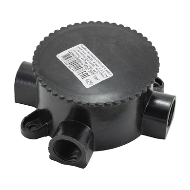 Коробка электромонтажная КЭМ 2-660-4 (УХЛ3 95х60х158мм IP65 открытая установка) 100628 ВЭТП Свет