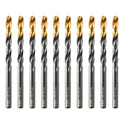 Сверло по металлу 6 мм, HSS-TiN, Golden Tip, 10 шт. (717215) DENZEL