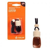Ароматизатор подвесной "Бутылочка" бодрящий кофе AIRLINE