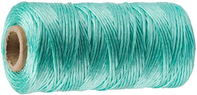 Шпагат многоцелевой полипропиленовый, d=1,5 мм, зеленый, 110 м, 32 кгс, 0,8 ктекс (50073-110) STAYER