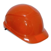 Каска защитная оранжевая EKC new (храповый механизм, пласт. амортизатор)