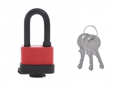 Замок навесной всепогодный, 50мм, удлиненная дужка (91826) MATRIX