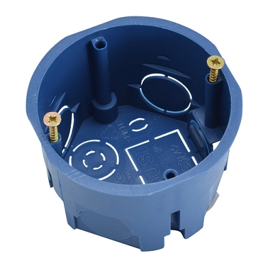 Подрозетник СЗМ2 ( 68мм (PP) бетон IP30 синий) СЗМ2 GUSI