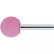 Шарошка абразивная (дерево,металл,стекло,пластик), шар, 30мм, хв.6мм, F46, 3шт (76013) MATRIX