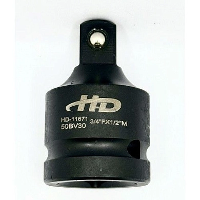 Головка-переходник F3/4" x M1/2" ударная 50BV30 (HD-11671) H-D