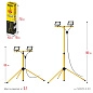 Прожекторы светодиодные на штативе 2х30Вт, 6500К IP65, 1.6 м (56925-2-30) STAYER фото11