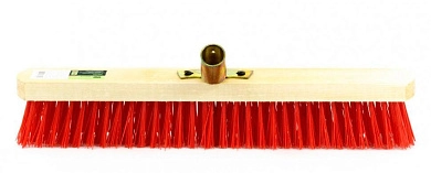 Щетка строительная 40 cм, 5 рядов, жесткая щетина, железная тулейка, без черенка (84621) СИБРТЕХ
