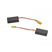 Комплект угольных щеток 5х8x16.5мм поводок, клемма-мама BS116 (2шт.)(G00491) GEKO