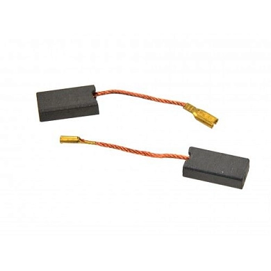 Комплект угольных щеток 5х8x16.5мм поводок, клемма-мама BS116 (2шт.)(G00491) GEKO