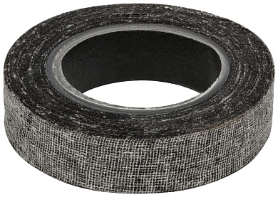 Изолента х/б, 80гр, 16мм, черная (F_11041)