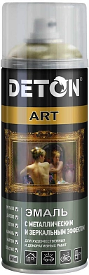 Эмаль металлик - Бронза-хром - аэр. 520мл ART (DTN-A07581) DETON