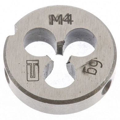 Плашка метрическая М4 х 0,7 мм (77009) СИБРТЕХ