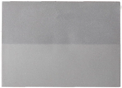 Выключатель СВЕТОЗАР "ЭФФЕКТ" проходной, одноклавишный, без вставки и рамки, цвет светло-серый метал