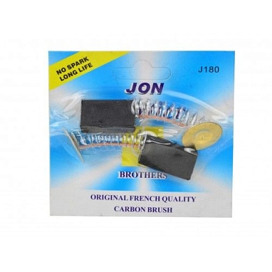 Комплект угольных щеток 8х16x26мм пружина, пятак O для УШМ (2шт.)(G00486) GEKO