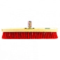 Щетка строительная 40 cм, 5 рядов, жесткая щетина, железная тулейка, без черенка (84621) СИБРТЕХ фото2