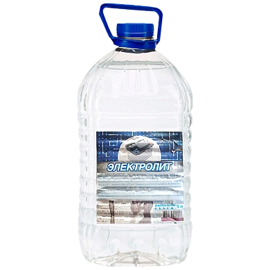 Электролит для свинцово-кислотных аккумуляторов 5л ПЭТ (6651) ЕВРО-СИНТЕЗ