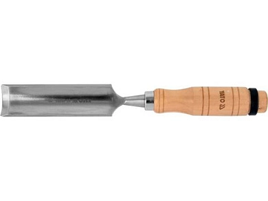 Стамеска полукруглая 32мм, дерев. ручка (YT-62827) YATO