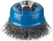 Щетка чашечная для УШМ, витая стальная проволока 0,3мм, 60ммхМ14 "ПРОФЕССИОНАЛ" (35261-060_z02) ЗУБР