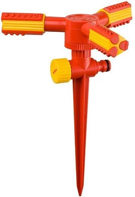 Распылитель круговой, 3-х лопастной, регулируемый, на пике (40341_z02) Grinda