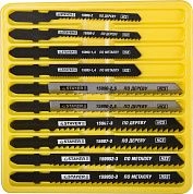 Набор STAYER "PROFI" Полотна "МАСТЕР №3" для эл/лобзика, по дереву, мет. и пластику, T-хвост.,10шт