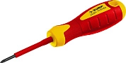 Отвертка " + ", диэлектр., PH0x60мм, Cr-V "ПРОФИ ЭЛЕКТРИК" (25262-0-060_z01) ЗУБР