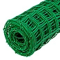 Решетка заборная в рулоне, 1х20 м, ячейка 83х83 мм, пластиковая, зеленая (64521) фото3