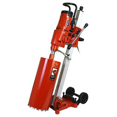 Установка алмазного сверления DIAM ML-250/2А (3.1кВт,220В,820 об/мин,2 скор.вр.,до 250мм,угол 0-45)