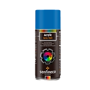 Краска аэрозольная акриловая бриллиантово-синий 400 мл. (4133) SENFINECO